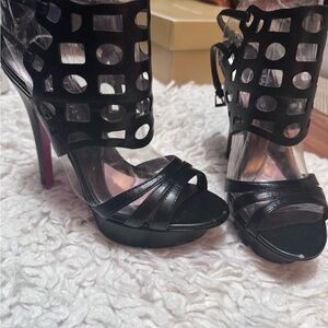 Paris Hilton Black Heels